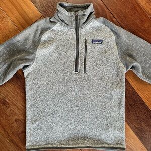 Patagonia Better Sweater, 1/4 Zip, Men’s S (also fits as Women’s M)